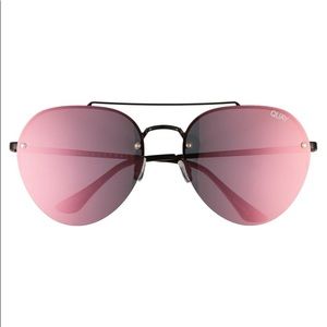 Quay Australia Pink Aviator